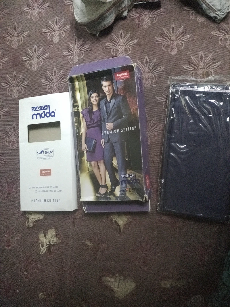 Raymond suit cloth new blue colour
