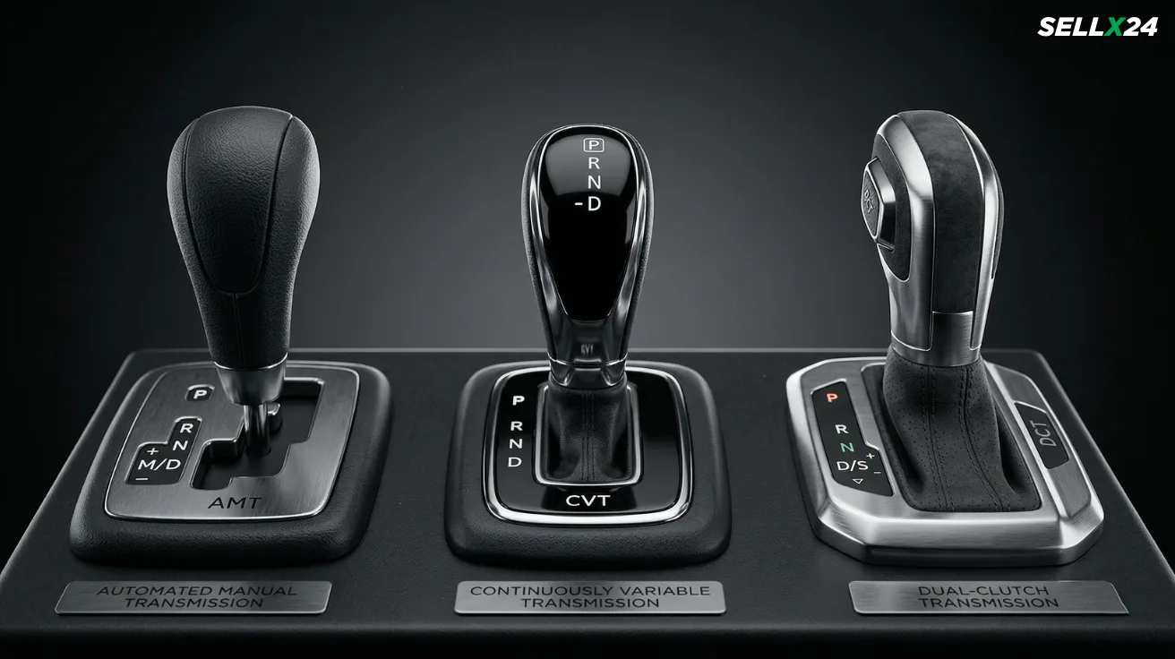 AMT vs CVT vs DCT